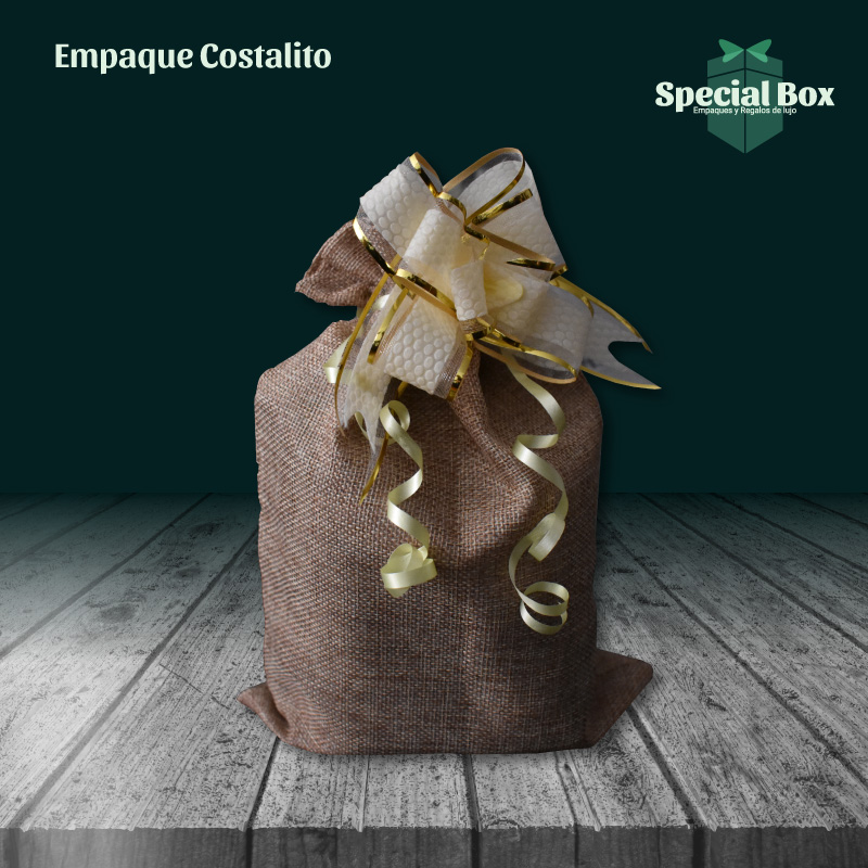Empaque costalito - Special Box anchetas gourmet